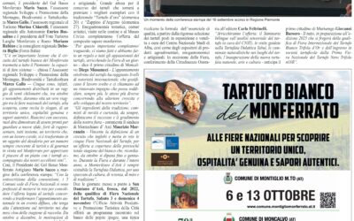 Il circuito delle Fiere del Tartufo Bianco del Monferrato promosso dal GAL Basso Monferrato Astigiano